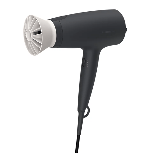 Secador de cabello Philips BHD302_00 1600W, 3 niveles de temperatura, 3 niveles de velocidad, negro