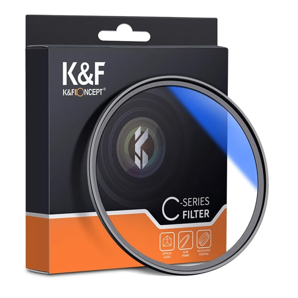Filtro Ultravioleta MCUV 43mm K&F Concept  Blue Coat Slim  KF01.1419