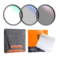 Kit Filtro  K&F Concept de Lente MCUV+CPL+ND4 43mm Sku.1935v2
