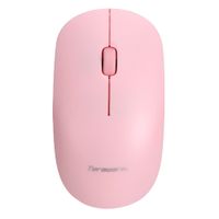 Mouse inalámbrico Coolbox Teraware MO-297W-B 1600dpi, bluetooth, 4 botones, receptor 2.4Ghz, recargable, rosado