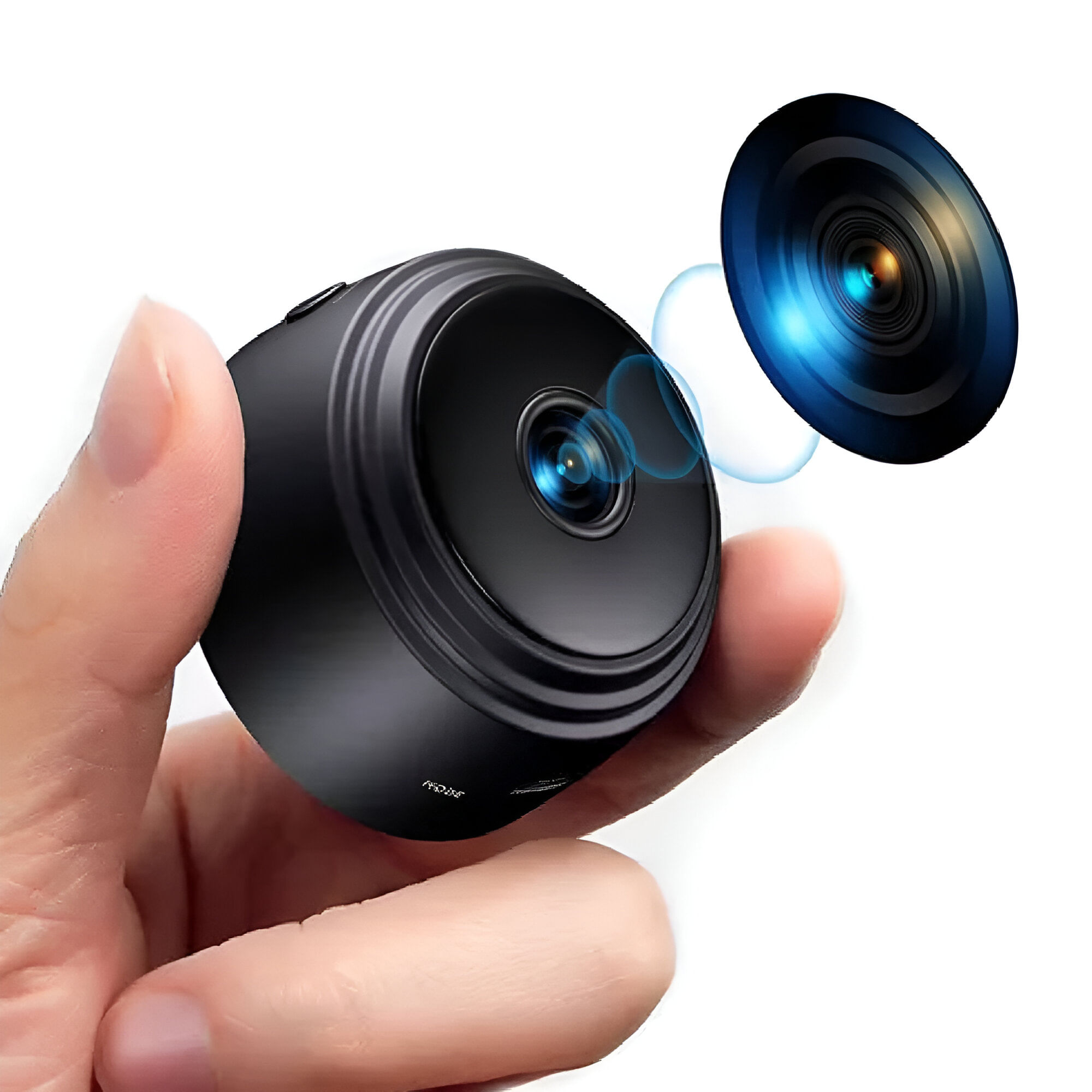 Imagen 2 del producto Mini cámara Genérico wifi, 1080P, infrarroja, recargable, negro