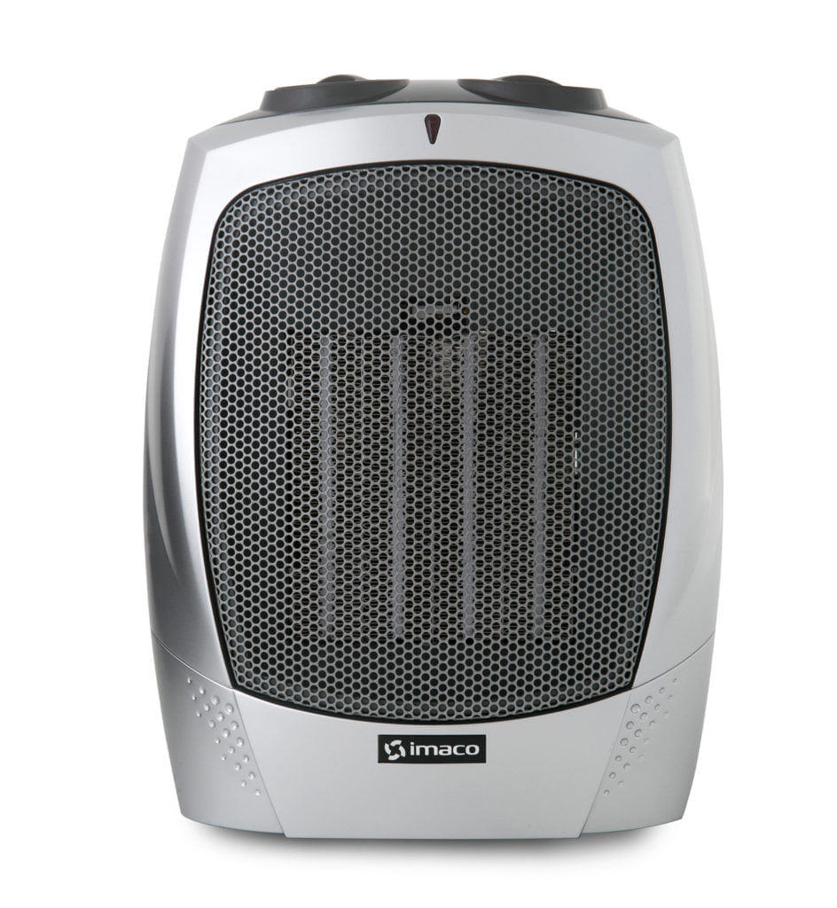 Termoventilador Imaco ITC3181 1800W, 2 niveles de calentamiento, cubre 20m2, gris