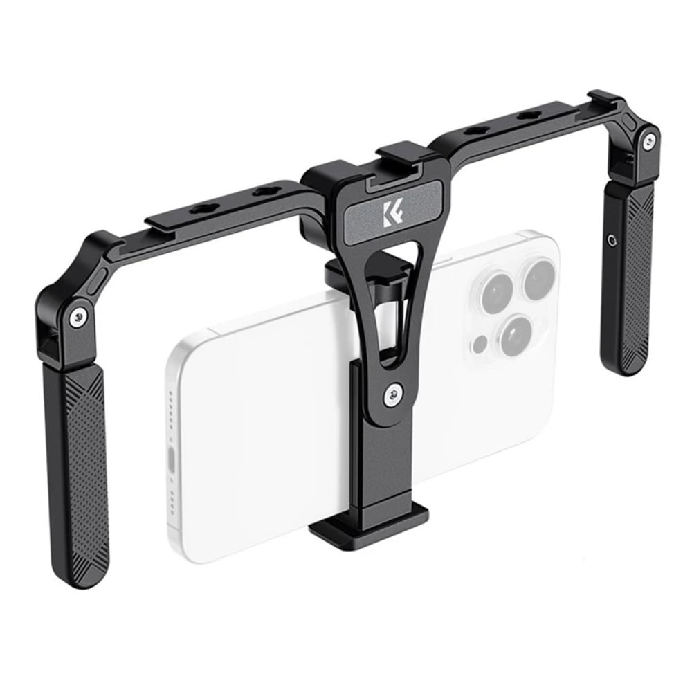 Imagen 2 del producto Estabilizador para smartphone K&F Concept  KF31.092 aluminio, negro