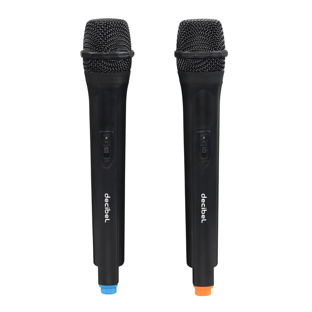 Imagen 1 del producto Micrófono inalámbrico Decibel FV-1003D frecuencia VHF, receptor base X2 mic