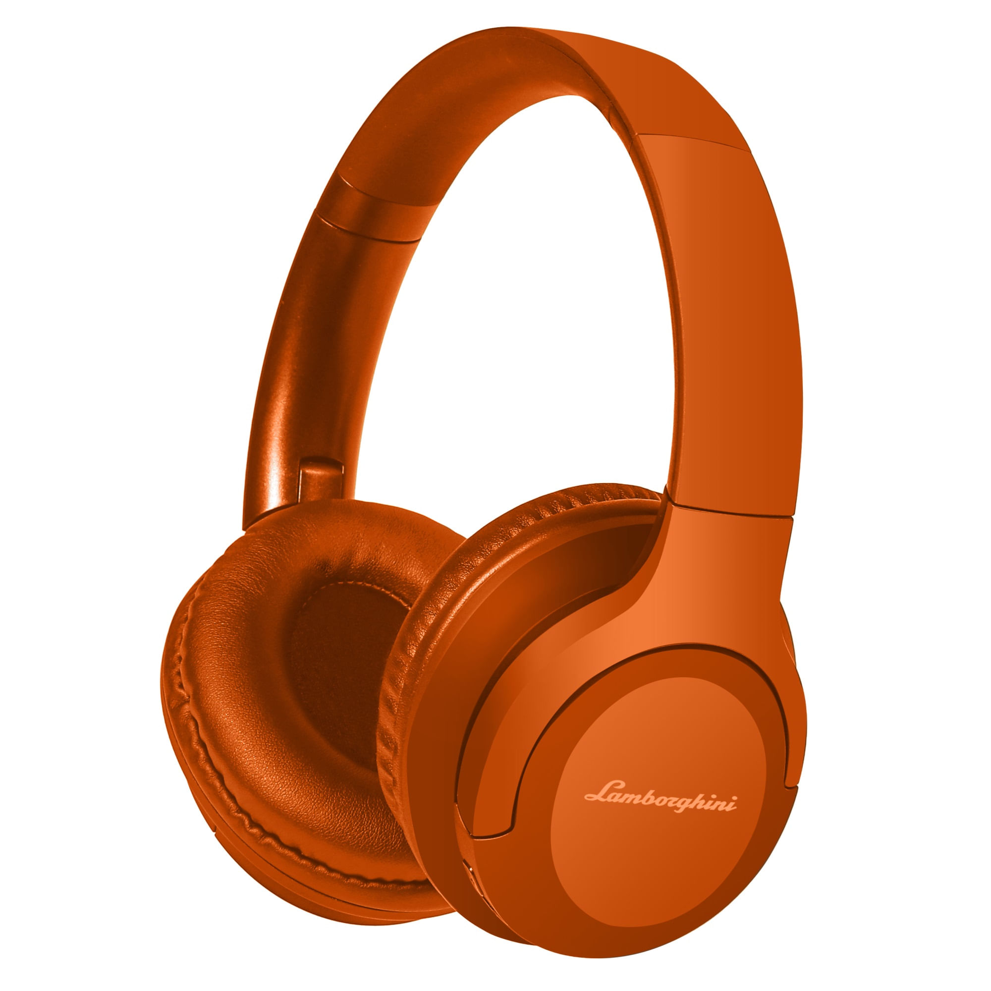 Imagen 1 del producto Audífonos bluetooth on ear Lamborghini Huracán Borealis almohadillas acolchadas, máx. 35 horas de reproducción, naranja
