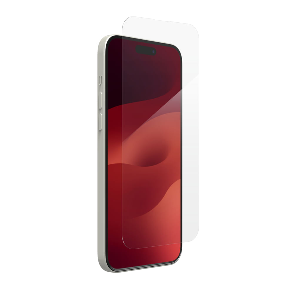 Protector de pantalla ZAGG Glass XTR3 para iPhone 15 Plus - 10 veces más resistente