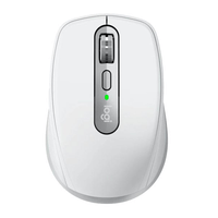Mouse inalámbrico Logitech MX Anywhere 3 bluetooth, 1000 dpi, 6 botones, recargable, gris (reempacado)