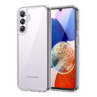 Case para Samsung Galaxy A14 amortiguador de choques, protección de cámaras, transparente (reempacado)