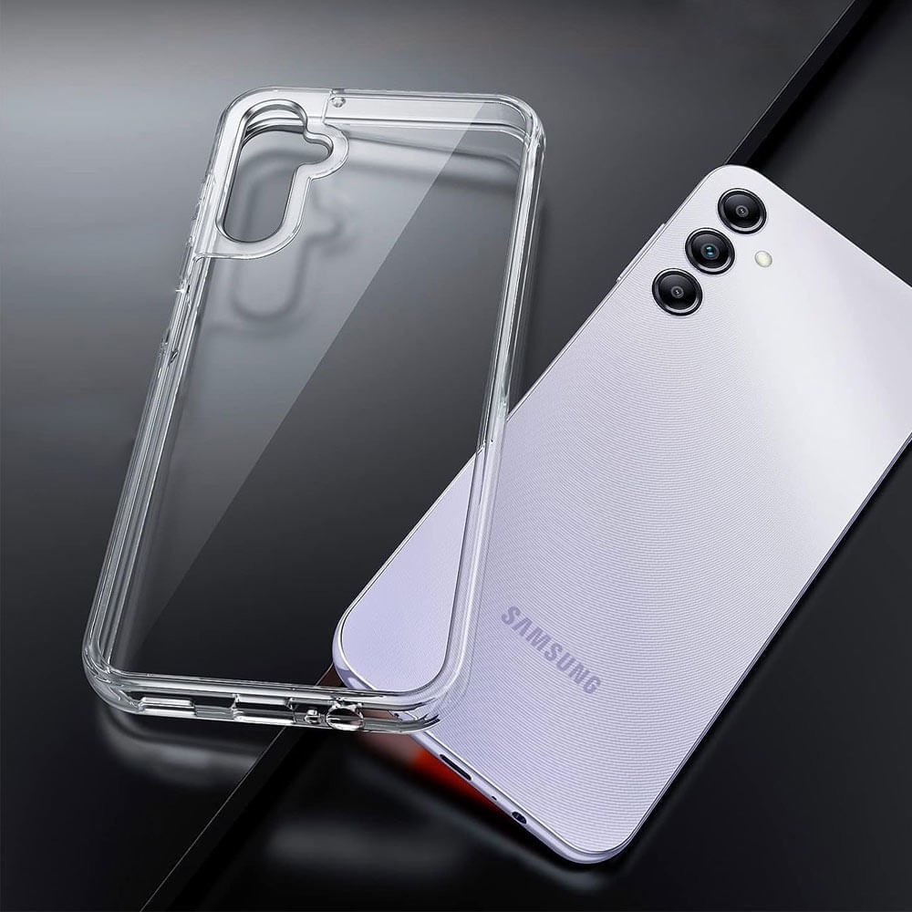 Imagen 2 del producto Case para Samsung Galaxy A14 amortiguador de choques, protección de cámaras, transparente (reempacado)