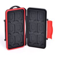 Case para tarjetas micro SD y SD Coolbox Teraware PJT-OQT2123 protección anti golpes y salpicaduras (reempacado)