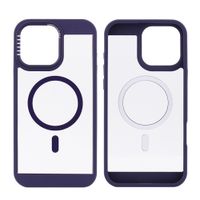 Case para iPhone 16 Pro Max con MagSafe para carga inalámbrica, rígido, morado
