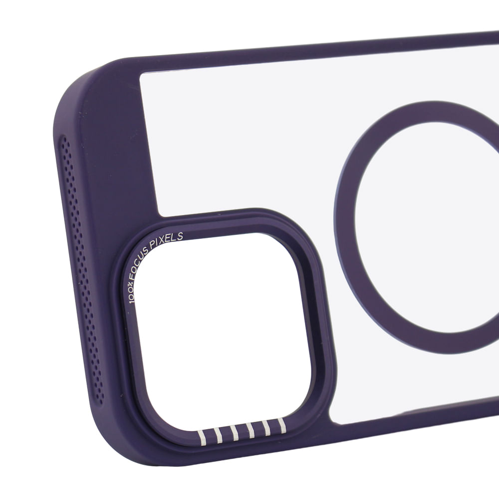 Imagen 2 del producto Case para iPhone 16 Pro Max con MagSafe para carga inalámbrica, rígido, morado