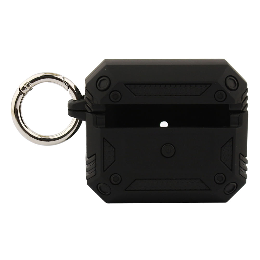 Case para Airpods 3ra generación, anticaída negro
