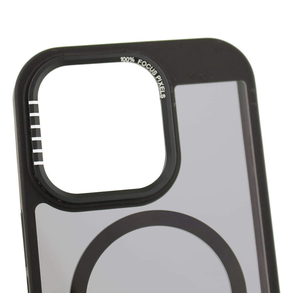 Imagen 2 del producto Case para iPhone 16 Pro con MagSafe para carga inalámbrica, rígido, mate traslúcido negro