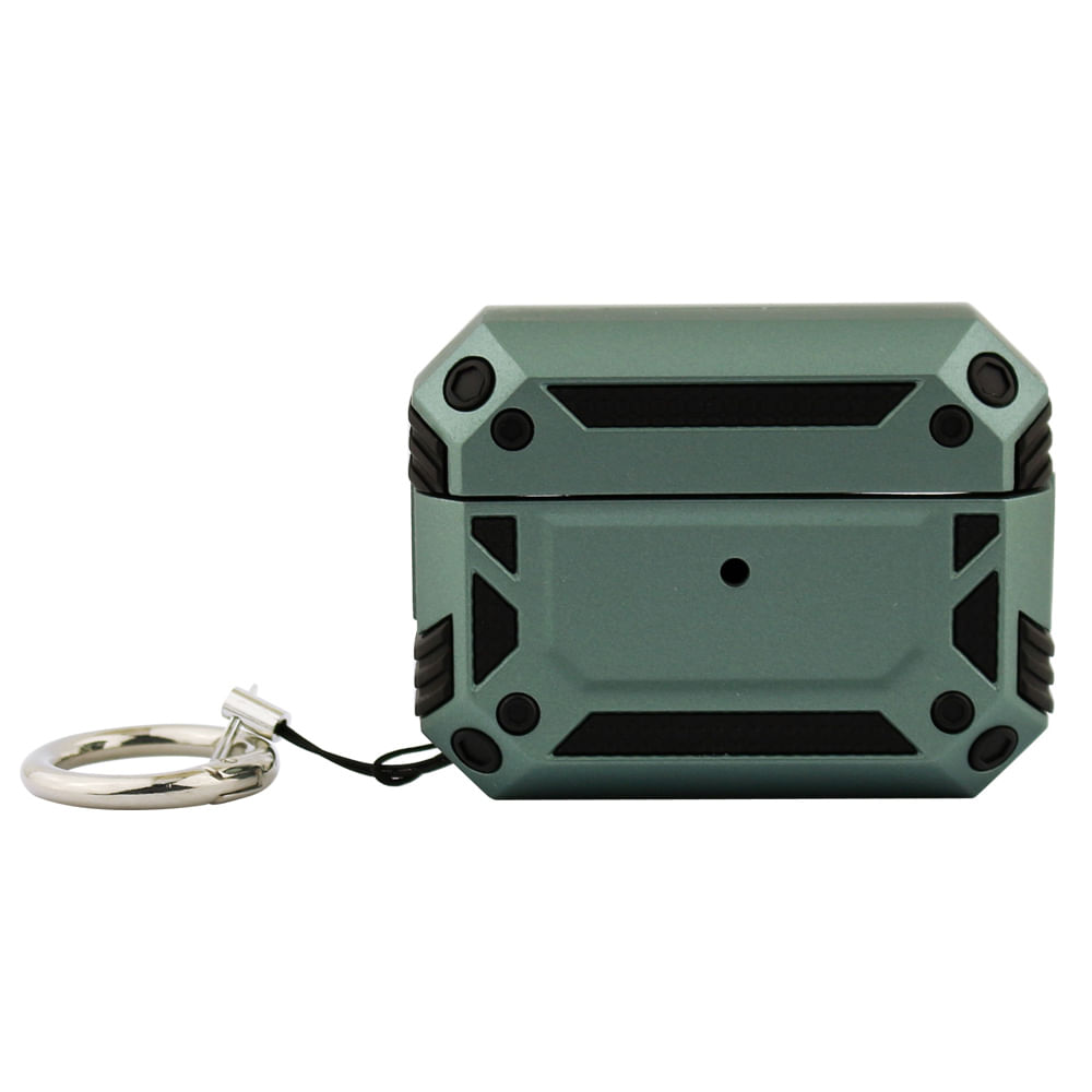 Imagen 1 del producto Case para Airpods pro 2da generación, anticaida verde