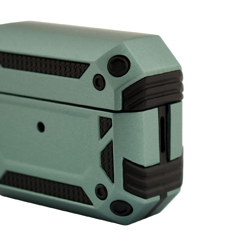 Imagen 2 del producto Case para Airpods pro 2da generación, anticaida verde