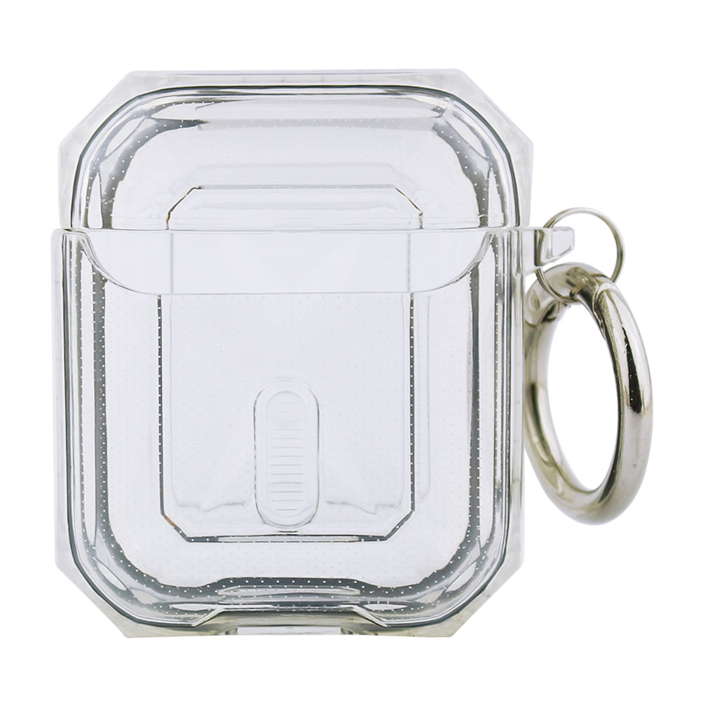 Imagen 2 del producto Case para Airpods 1ra y 2da generación, translucido negro
