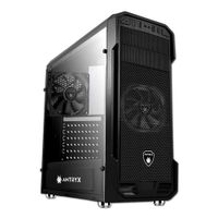 Gabinete Antryx RX-350 Performance, ATX/Micro ATX/Mini-ITX, Panel lateral acrílico, con fuente 600W (reempacado)