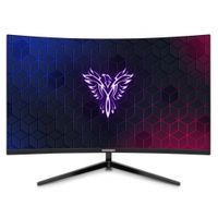Monitor Micronics Brickell Curvo DG24FC 24"" Full HD, 100Hz, diseño envolvente, negro