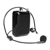 Amplificador portátil con micrófono de vincha Maono AU-C01 usb, led (reempacado)
