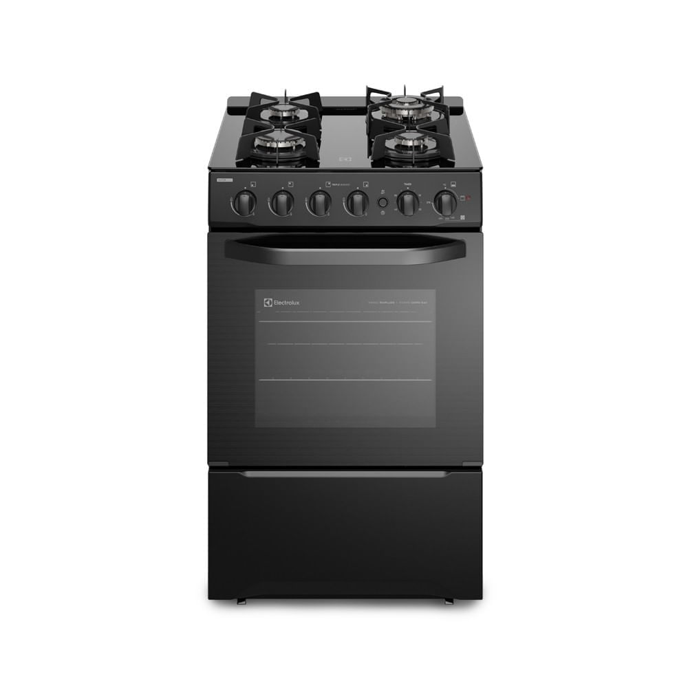 Imagen 1 del producto Cocina freestading Electrolux FE4GPR a gas, 4 quemadores triple llama, grill 55cm