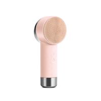 Cepillo de limpieza facial Purity Skin VVB-00014P 5W, temperatura regulable, rosado