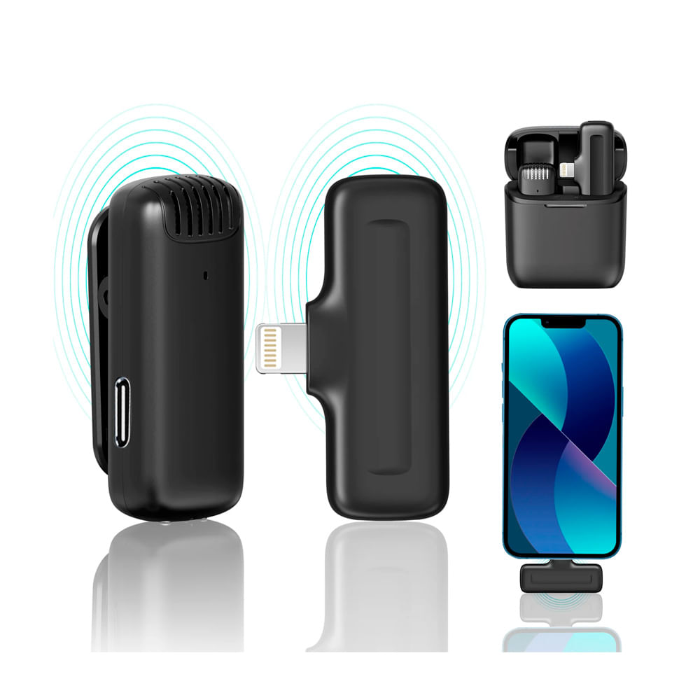 Imagen 2 del producto Microfono Inalambrico Ulanzi J11 Conector Lightning