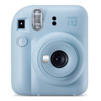 Cámara Fujifilm Instax Mini 12 Exposición automática, lente 60mm, azul pastel (reempacado)