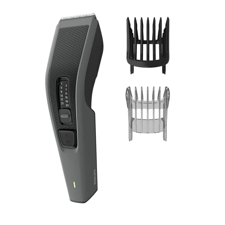 Imagen 1 del producto Cortadora de cabello Philips HC3525_15 100-240V, cuchillas metálicas autoafilables, diseño ergonómico