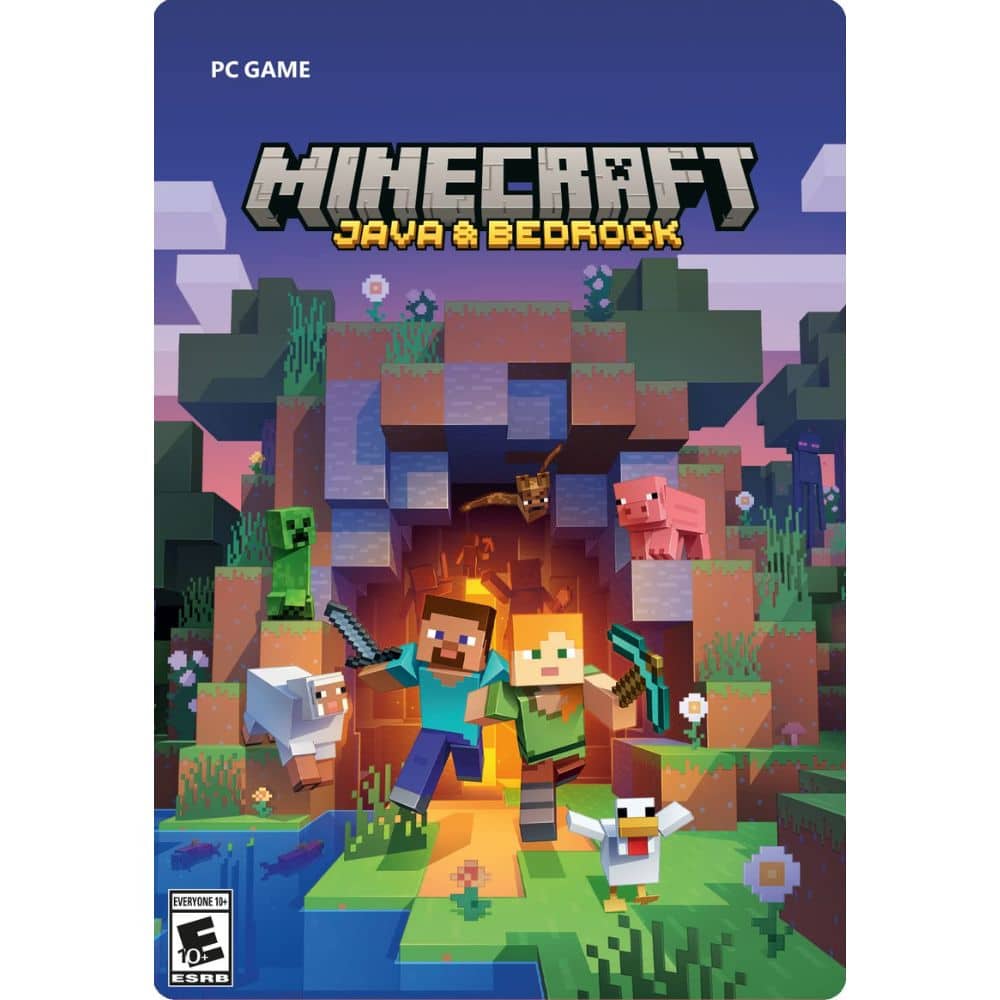 Código Minecraft Java Bedrock Edition PC Digital