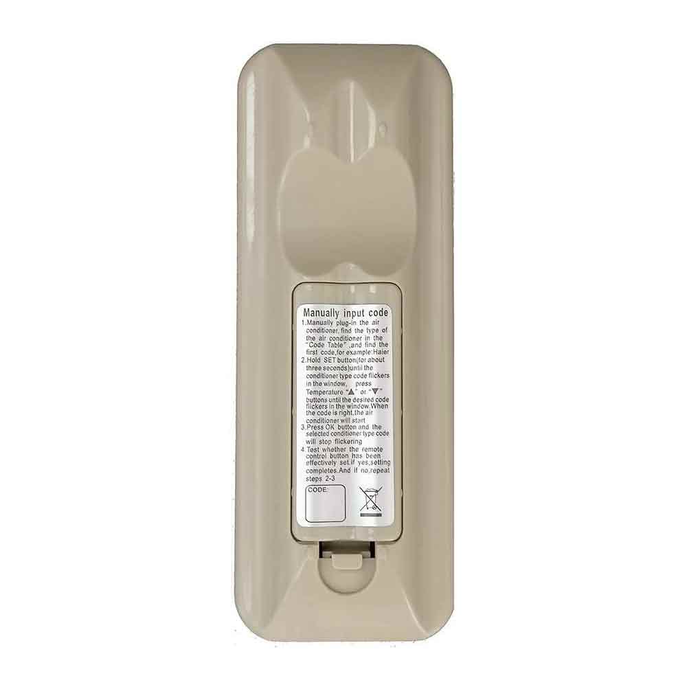 Imagen 2 del producto Control remoto universal Genérico para aire acondicionado (reempacado)