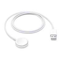 Cargador inalámbrico Apple interfaz usb, compatible con Apple Watch, 1m, blanco (reempacado)