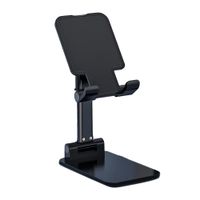 Soporte de celular para escritorio Coolbox GMobile plegable, negro (reempacado)