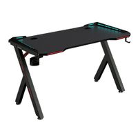Mesa gaming Xion R5 140, luces led rgb, 140 x 60 x 72 cm (reempacado)