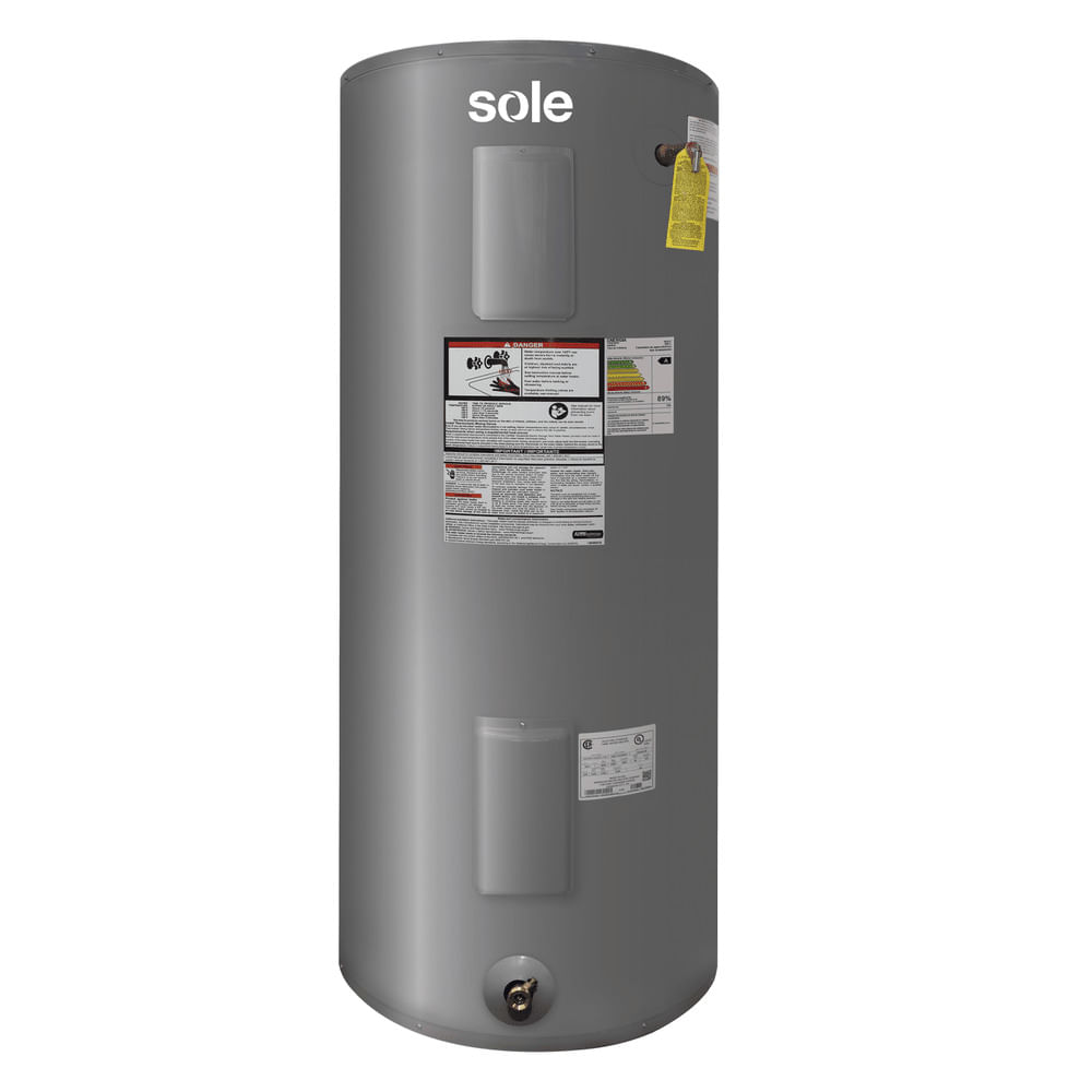 Termotanque eléctrico Sole 3121TSAE250C 4500W, 250L C/Acc, hasta 13 puntos, gris