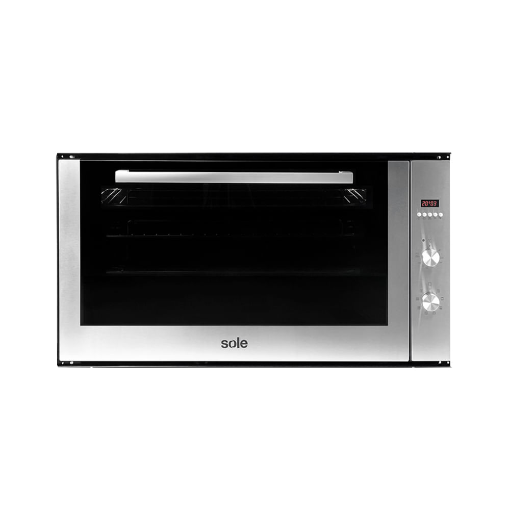 Horno Empotrable Sole Top S-SOLHO011 105 litros, encendido eléctrico, plateado