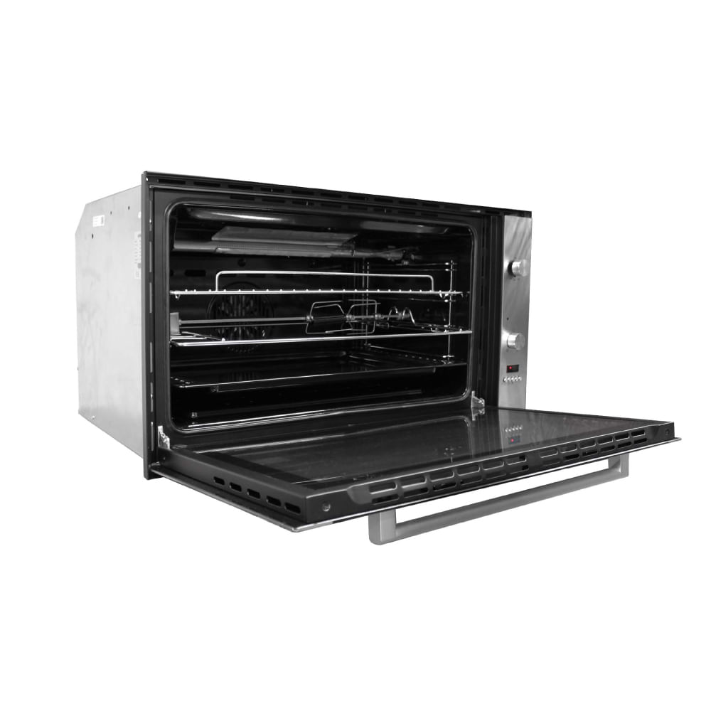 Imagen 2 del producto Horno empotrable Sole Full Touch 110 litros, 7 funciones, GLP, plateado