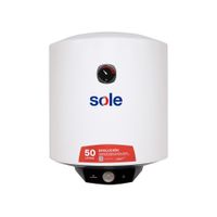 Terma eléctrica Sole evolución 1500W, 50 litros, para pared, blanco