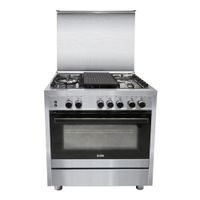 Cocina de pie Sole Bali Glp 76cm, 4kw, Plateado