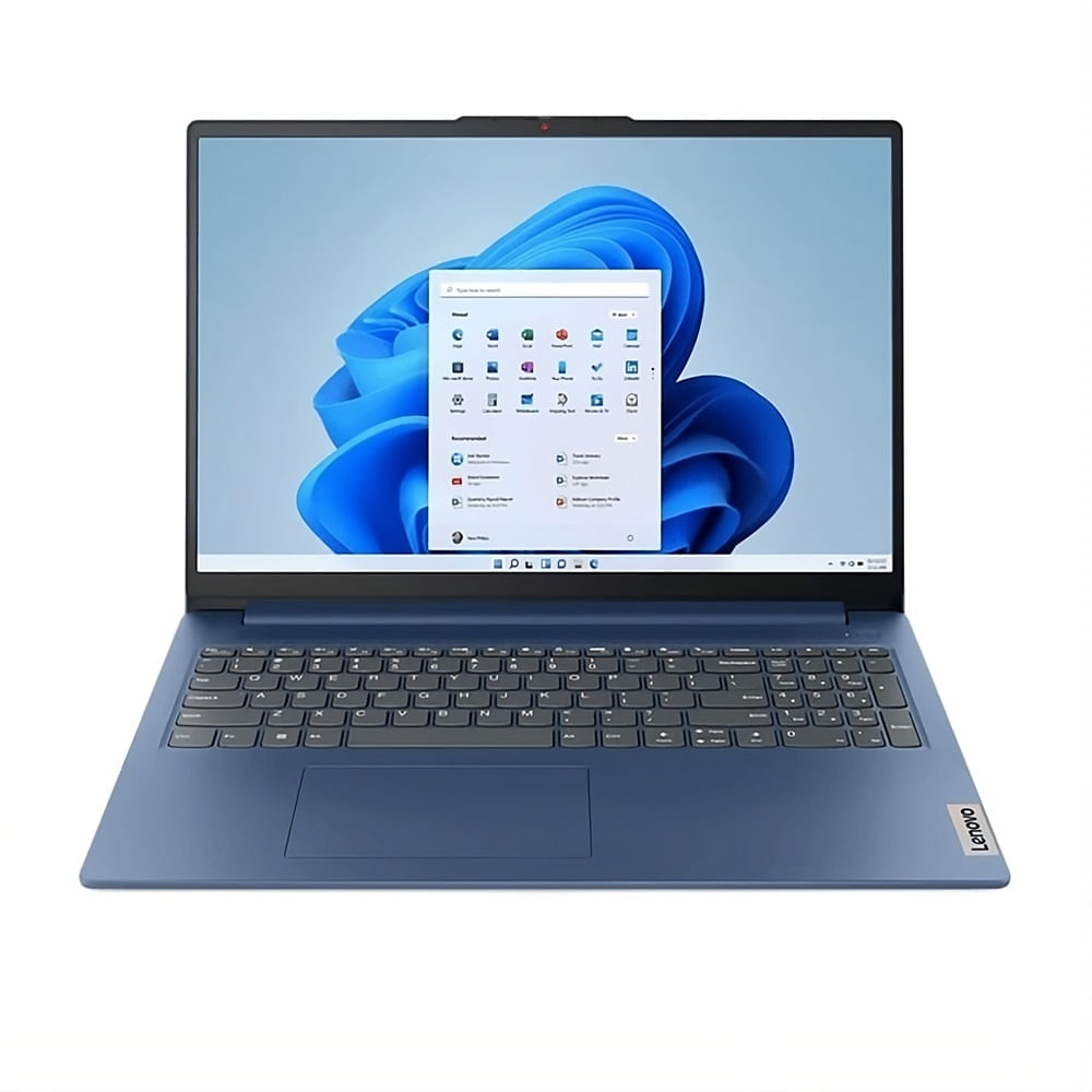 Laptop Lenovo IdeaPad Slim 3 15IRH8, 15.6" FHD, i7-13620H, 16GB RAM, 1TB SSD, Windows 11, azul