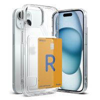 Case para iPhone 15 fusion card, anti golpes, flexible, transparente