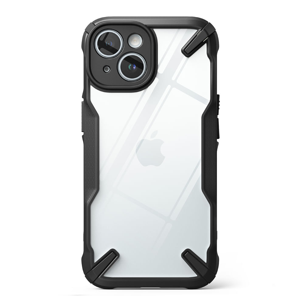 Imagen 2 del producto Case para iPhone 15 fusion X, anti golpes, rígido, negro