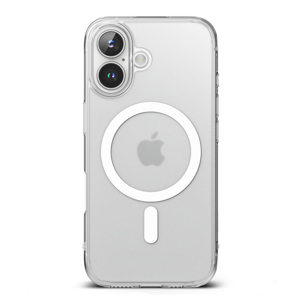 Imagen 2 del producto Case para iPhone 16 fusion magnetic matte, anti golpes, flexible, magsafe transparente