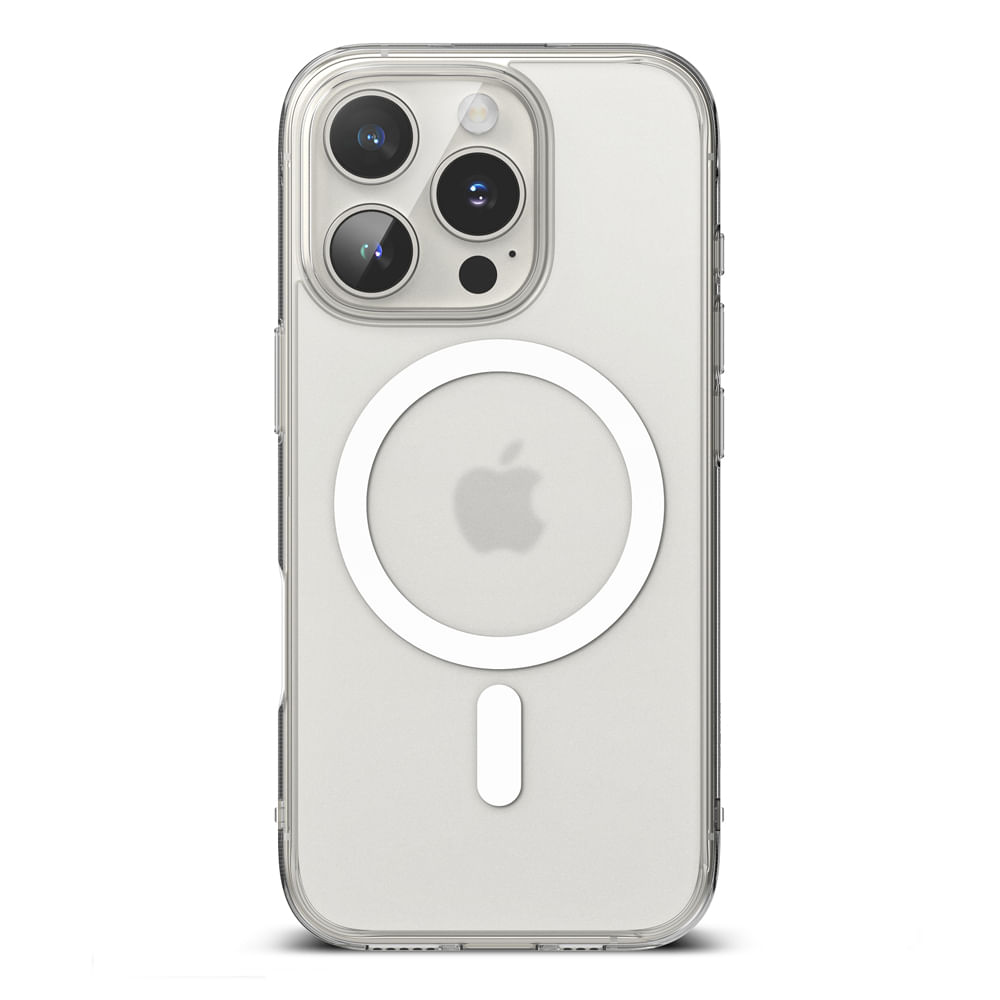 Imagen 2 del producto Case para iPhone 16 Pro fusion magnetic matte, anti golpes, flexible, magsafe transparente