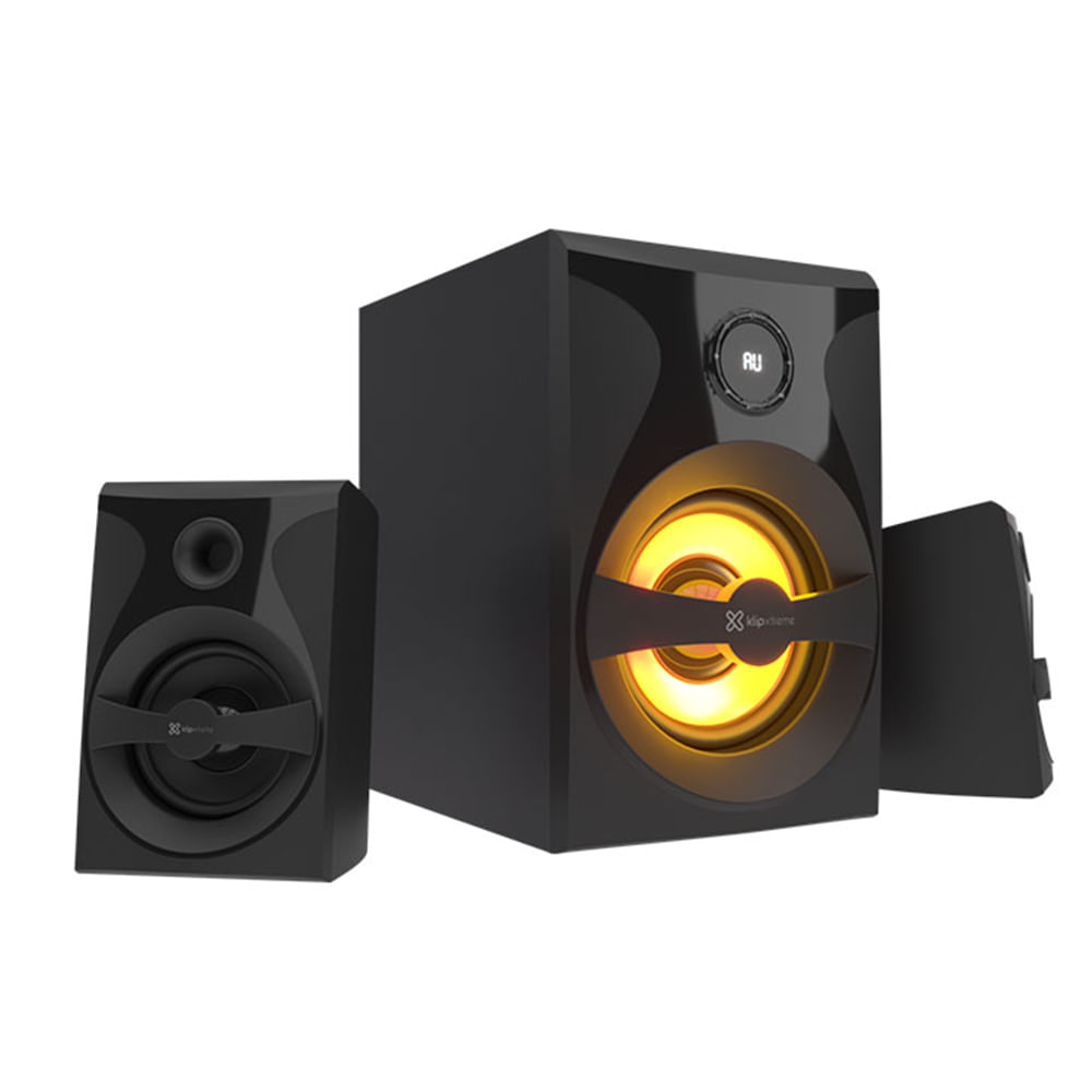 Imagen 2 del producto Reacondicionado: Parlante Klip Xtreme  KWS-640 potencia 56W, USB/SD/AUX/FM, control remoto, negro