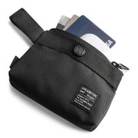 Estuche organizador Ringke Mini Pouch 2-WAY Bag compacto multiuso para AirPods, auriculares, USB, llaves y accesorios pequeños, negro