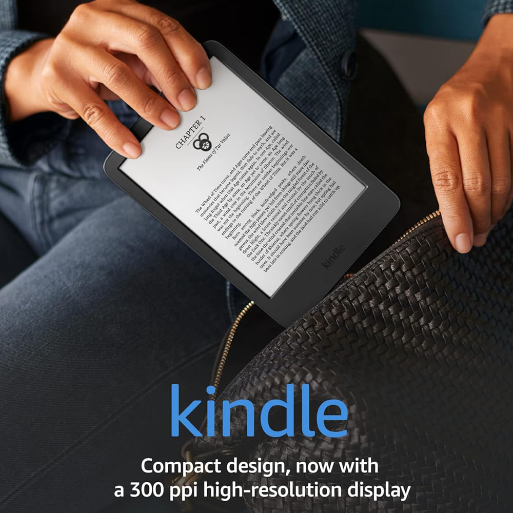Imagen 2 del producto Tablet Amazon Kindle 2022 6"" 16GB, negro