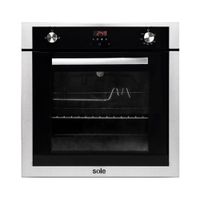 Horno empotrable Sole Premium 60cm, 70 litros, GLP/GN, Plateado