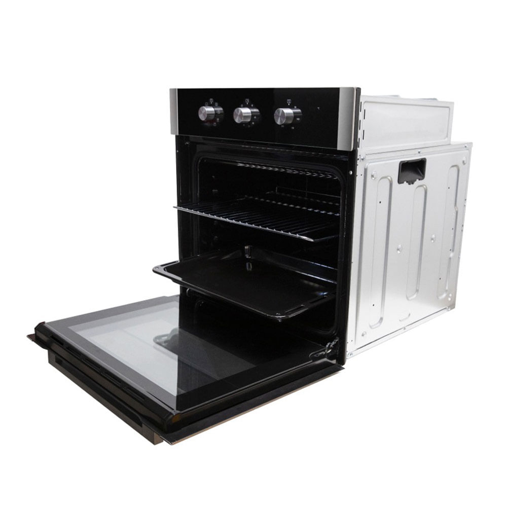 Imagen 2 del producto Horno empotrable Sole Perfect 65 litros, 8 funciones, 4 sistemas de seguridad, plateado