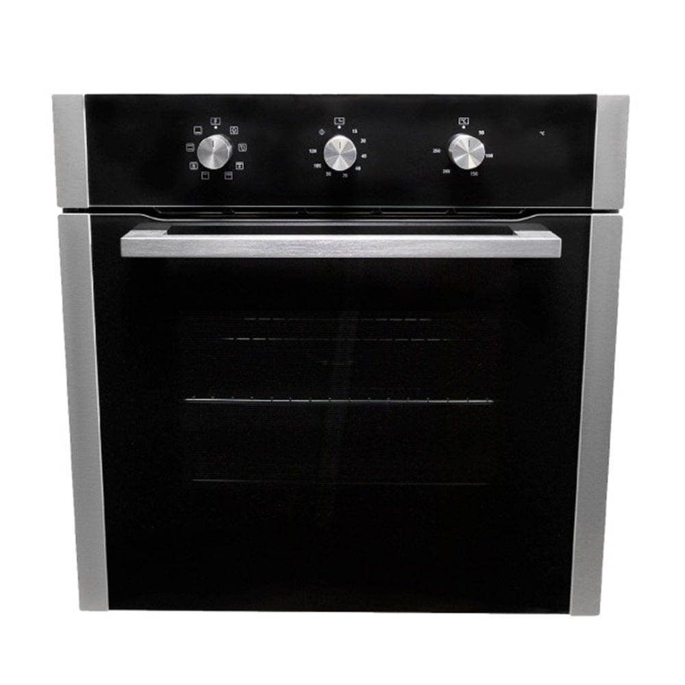 Horno empotrable Sole Perfect 65 litros, 8 funciones, 4 sistemas de seguridad, plateado
